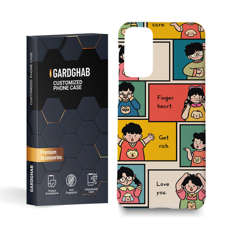کاور گارد قاب مدل فانتزی مناسب برای گوشی موبایل سامسونگ Galaxy M23