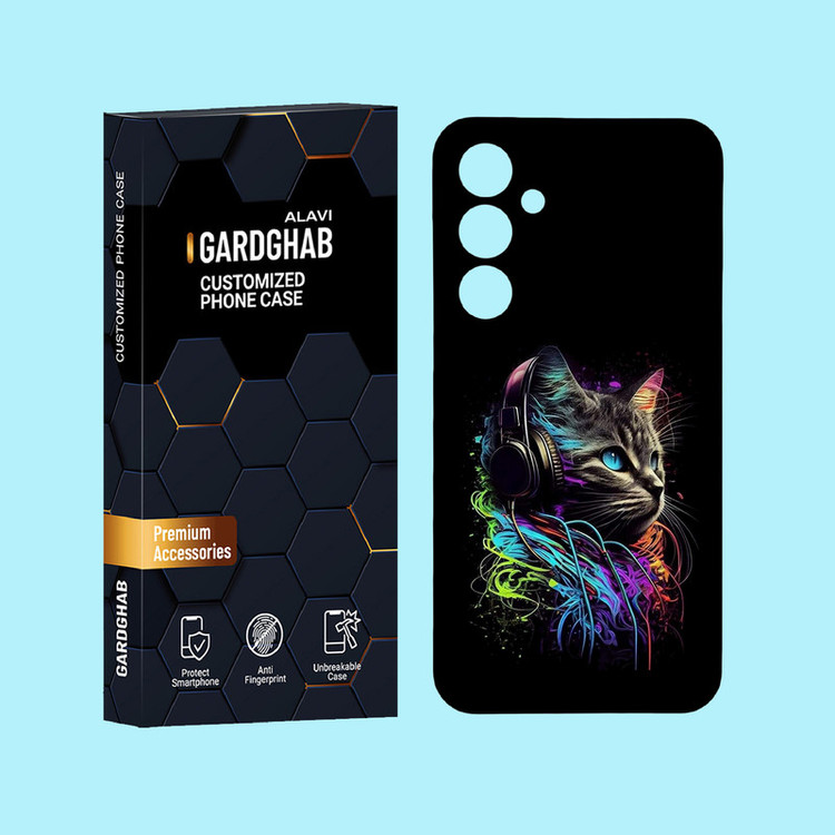 کاور گارد قاب علوی مدل هنری مناسب برای گوشی موبایل سامسونگ Galaxy A55
