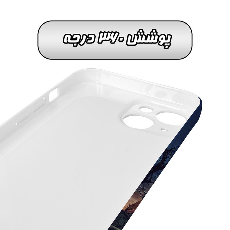 کاور گاردقاب مدل هنری مناسب برای گوشی موبایل اپل iPhone15 plus