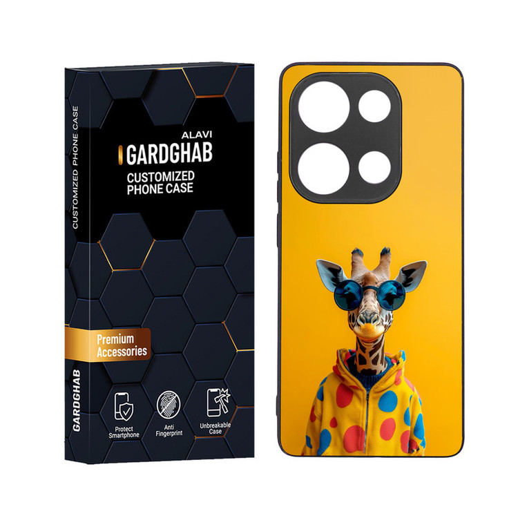 کاور گارد قاب علوی مدل دور ژله ای مناسب برای گوشی موبایل شیائومی Redmi Note 13 Pro 4G