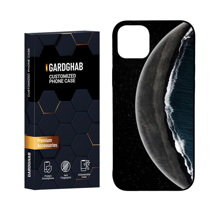 کاور گارد قاب مدل پشت گلس طبیعت مناسب برای گوشی موبایل اپل iPhone 15 Plus