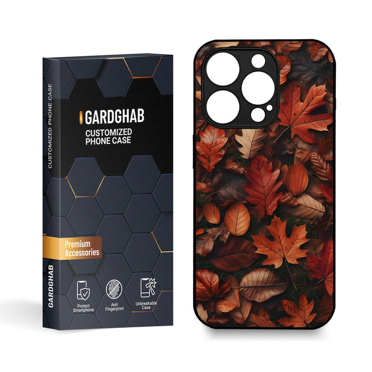 کاور گارد قاب مدل طبیعت مناسب برای گوشی موبایل اپل iPhone 15 Pro