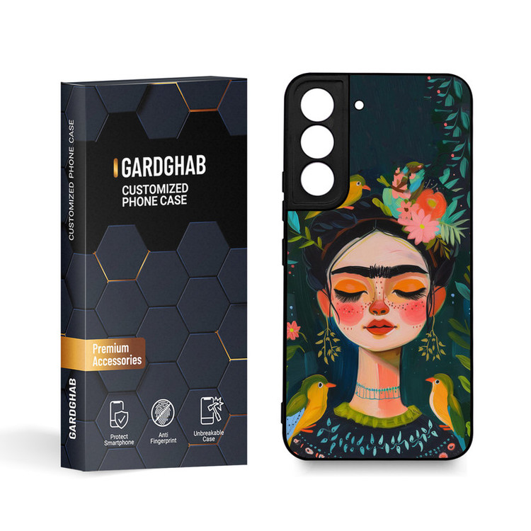 کاور گارد قاب مدل دخترانه مناسب برای گوشی موبایل سامسونگ Galaxy S22