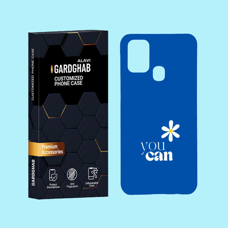 کاور گارد قاب علوی مدل متن مناسب برای گوشی موبایل سامسونگ Galaxy M31