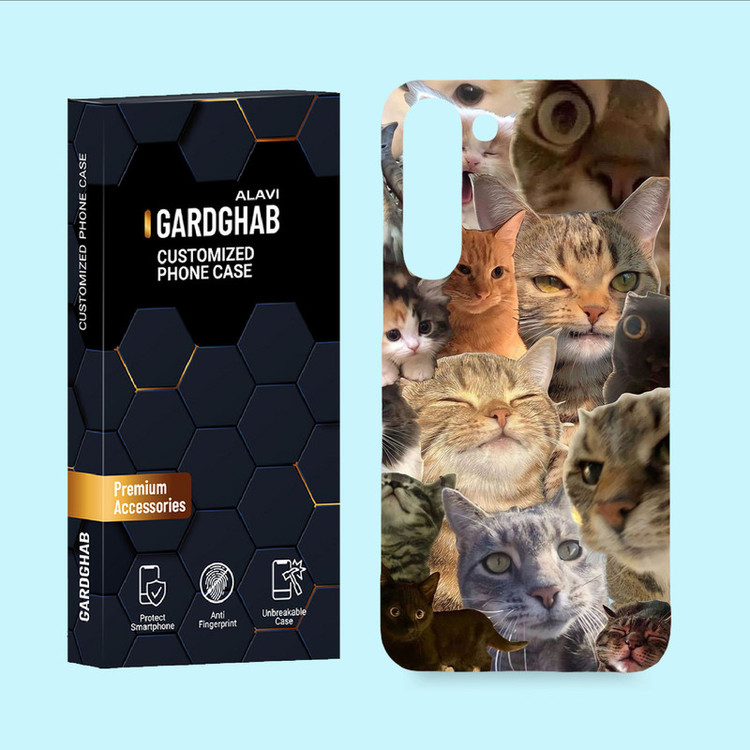 کاور گارد قاب علوی مدل حیوانات مناسب برای گوشی موبایل سامسونگ Galaxy S23 Plus