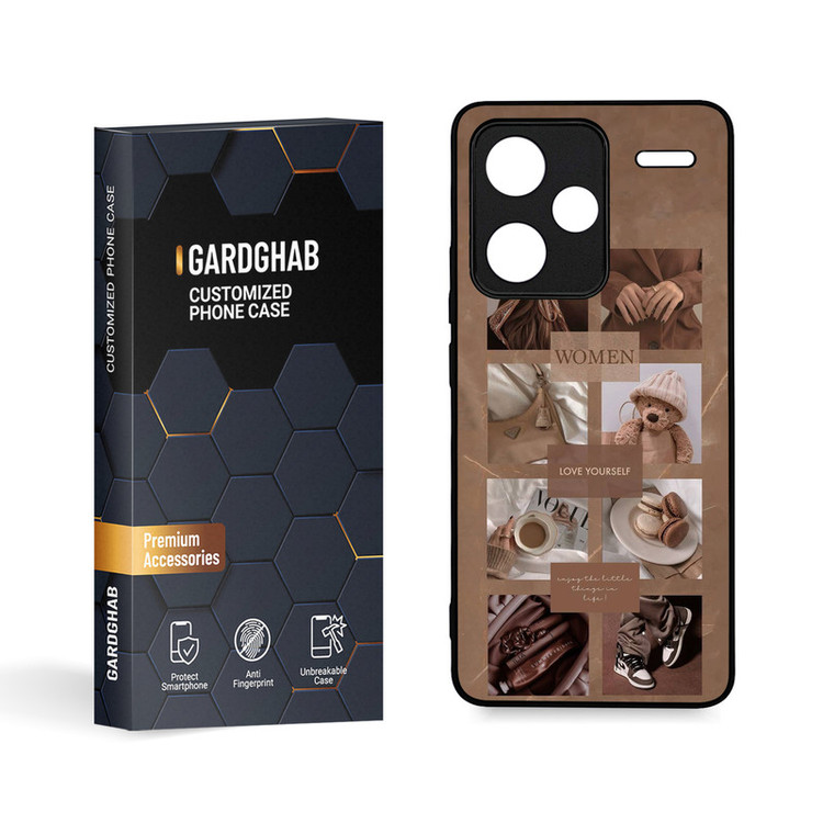 کاور گارد قاب مدل دخترانه مناسب برای گوشی موبایل شیائومی Redmi Note 13 Pro Plus 5G