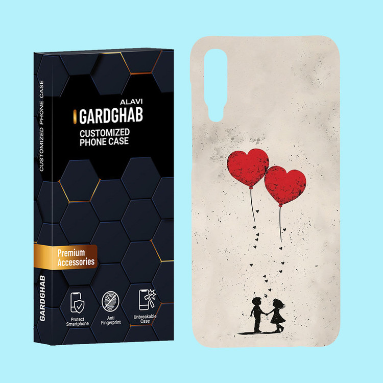 کاور گارد قاب علوی مدل عاشقانه مناسب برای گوشی موبایل سامسونگ Galaxy A50 / Galaxy A50s / Galaxy A30s