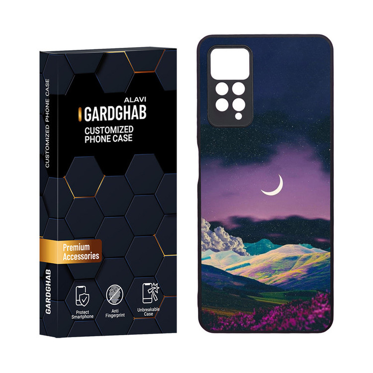 کاور گارد قاب مدل دور ژله ای منظره و طبیعت مناسب برای گوشی موبایل شیائومی Redmi Note 12 Pro 4G