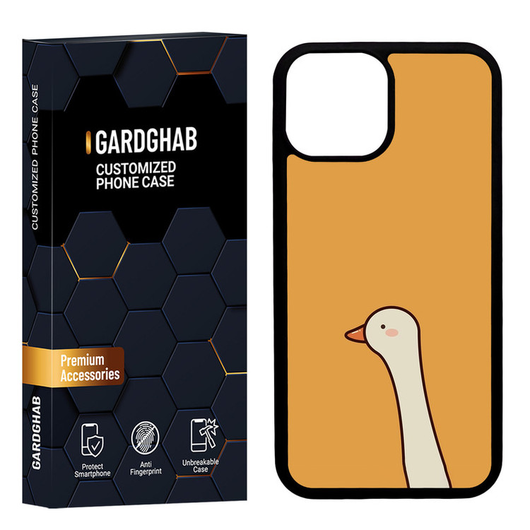 کاور گارد قاب مدل دور ژله ای فانتزی مناسب برای گوشی موبایل اپل iPhone 13 Mini