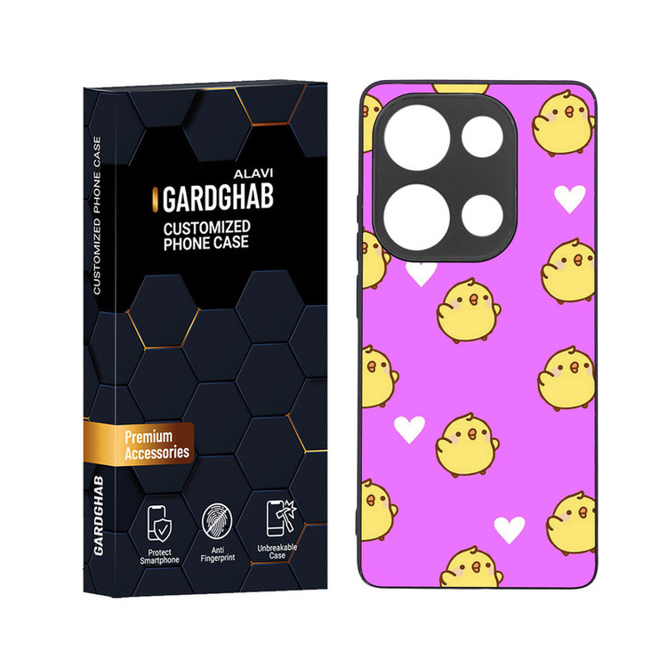 کاور گارد قاب علوی مدل دور ژله ای مناسب برای گوشی موبایل شیائومی Poco M6 Pro 4G