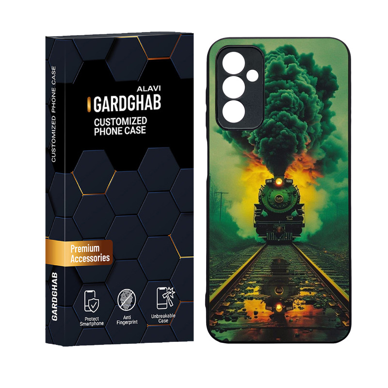 کاور گارد قاب علوی مدل دورژله ای هنری مناسب برای گوشی موبایل سامسونگ Galaxy M13 4G