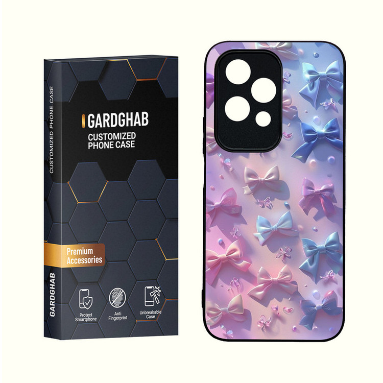 کاور گارد قاب مدل دور ژله ای گلس دخترانه مناسب برای گوشی انر Honor 200Lite 5G