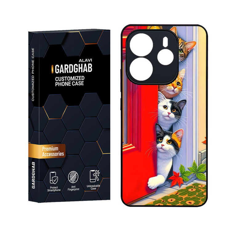 کاور گارد قاب علوی مدل MLG مناسب برای گوشی موبایل شیائومی Redmi Note 14 4G