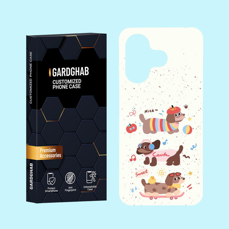 کاور گارد قاب مدل فانتزی مناسب برای گوشی موبایل شیائومی Redmi 13 4G / 5G