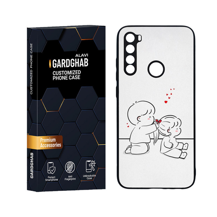 کاور گارد قاب علوی مدل دورژله ای فانتزی مناسب برای گوشی موبایل شیائومی Redmi Note 8