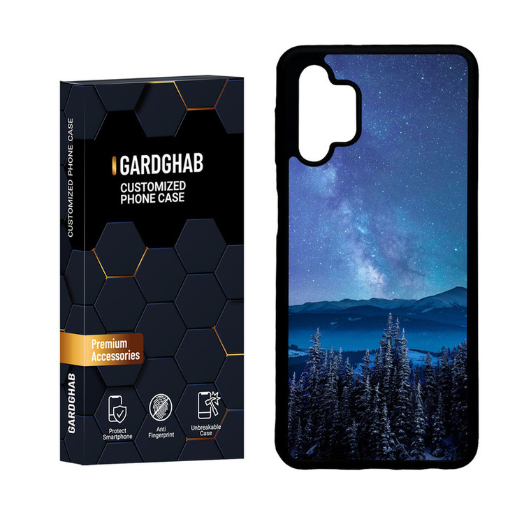 کاور گارد قاب مدل دور ژله ای منظره و طبیعت مناسب برای گوشی موبایل سامسونگ Galaxy A32 5G / M32 5G