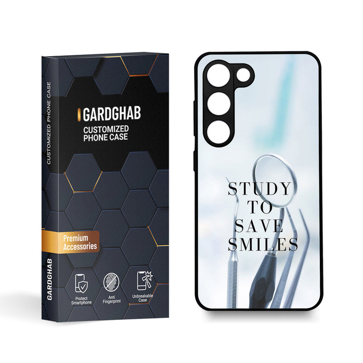 کاور گارد قاب مدل تکست مناسب برای گوشی موبایل سامسونگ Galaxy S23