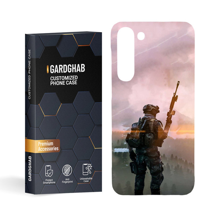 کاور گارد قاب مدل پسرانه مناسب برای گوشی موبایل سامسونگ Galaxy S23 Plus