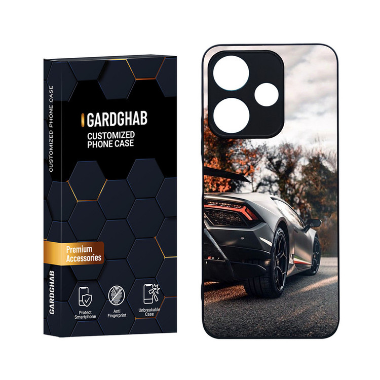 کاور گارد قاب مدل پسرانه مناسب برای گوشی موبایل شیائومی Redmi 13 4G / Poco M6 4G