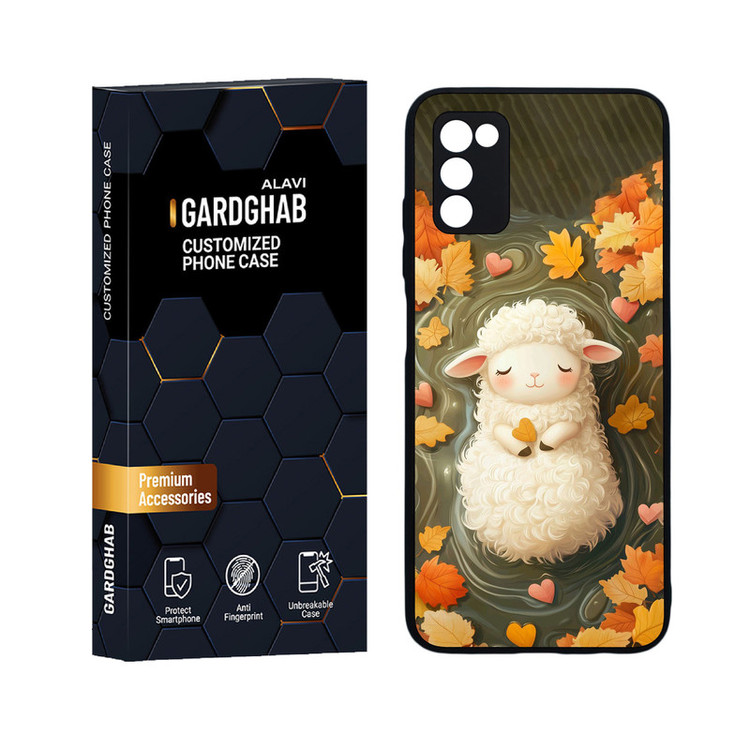 کاور گارد قاب علوی دورژله ای مدل کارتونی و انیمه مناسب برای گوشی موبایل سامسونگ Galaxy A03s