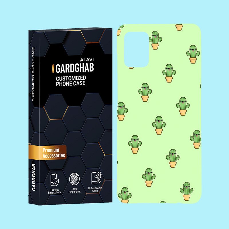 کاور گارد قاب علوی مدل پترن فانتزی مناسب برای گوشی موبایل سامسونگ Galaxy A31