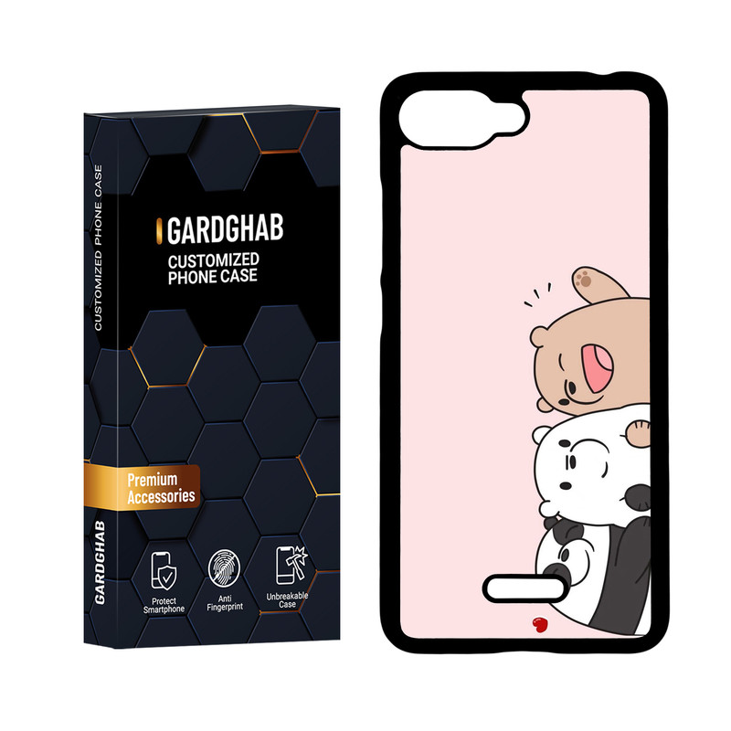 کاور گارد قاب مدل دور ژله ای فانتزی مناسب برای گوشی موبایل شیائومی Redmi 6A