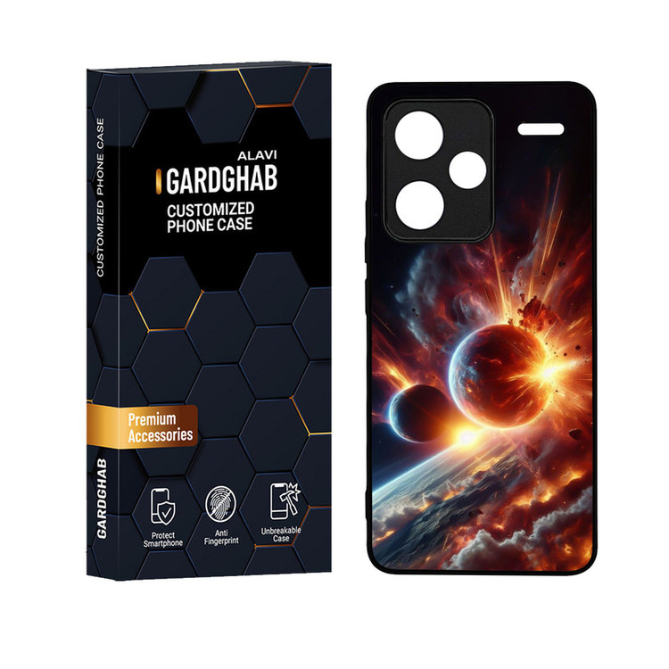 کاور گارد قاب علوی مدل دور ژله ای مناسب برای گوشی موبایل شیائومی Redmi Note 13 Pro Plus 5G