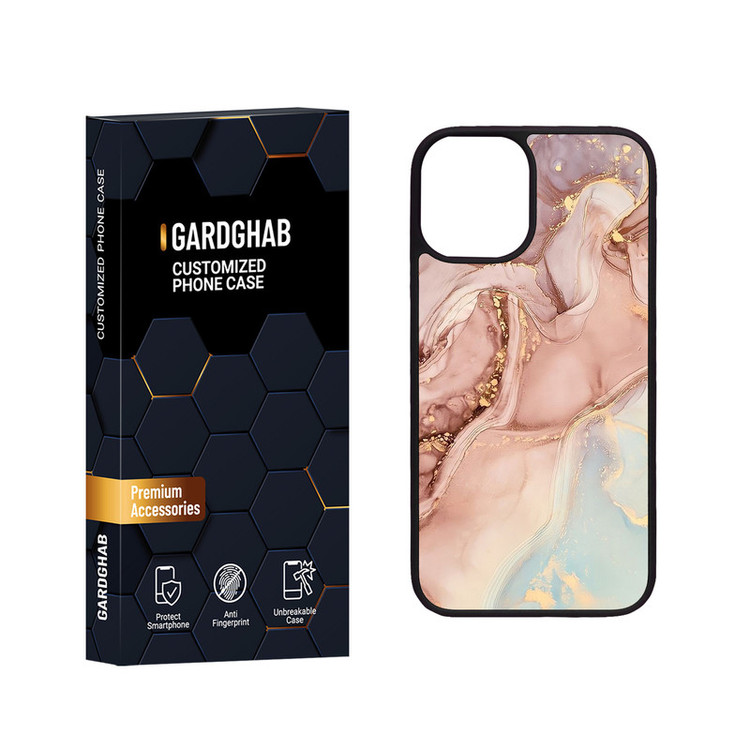 کاور گارد قاب مدل دور ژله ای ساده مناسب برای گوشی موبایل اپل iPhone 12 Mini