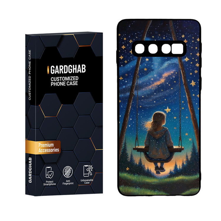 کاور گارد قاب مدل پشت گلس دخترانه مناسب برای گوشی موبایل سامسونگ Galaxy S10