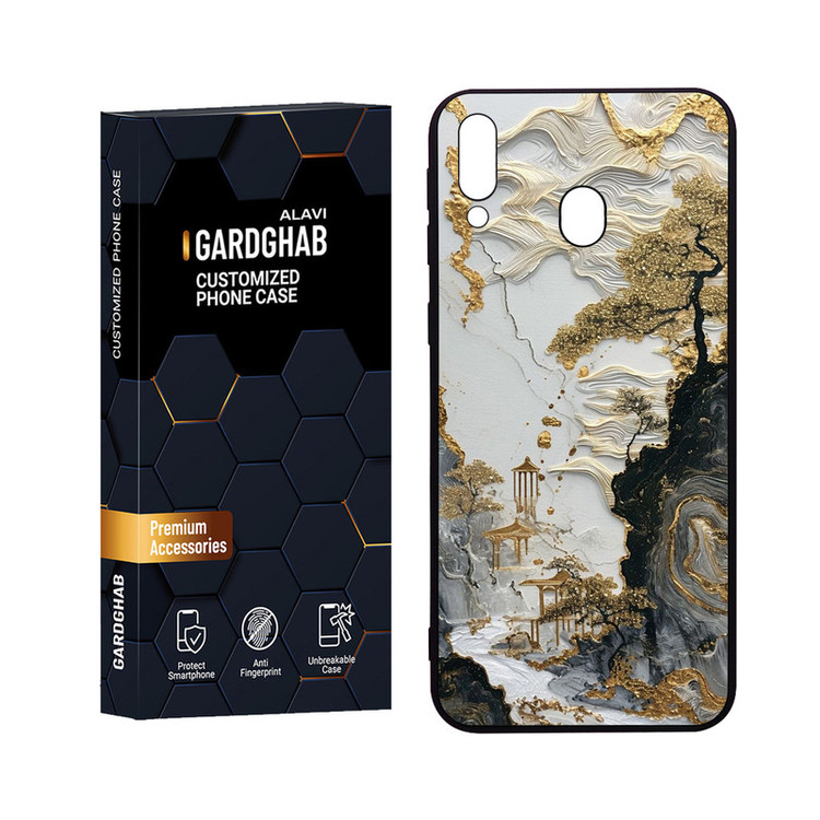 کاور گارد قاب علوی مدل Glass مناسب برای گوشی موبایل سامسونگ Galaxy M20