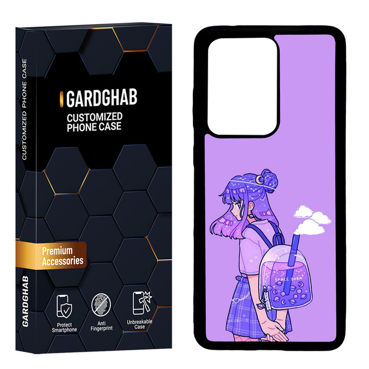 کاور گارد قاب مدل پشت گلس دخترانه مناسب برای گوشی موبایل سامسونگ Galaxy S20 Ultra