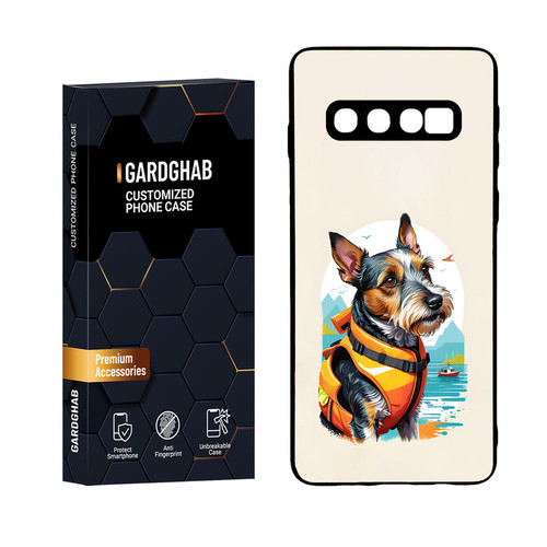 کاور گارد قاب مدل هنری مناسب برای گوشی موبایل سامسونگ Galaxy S10