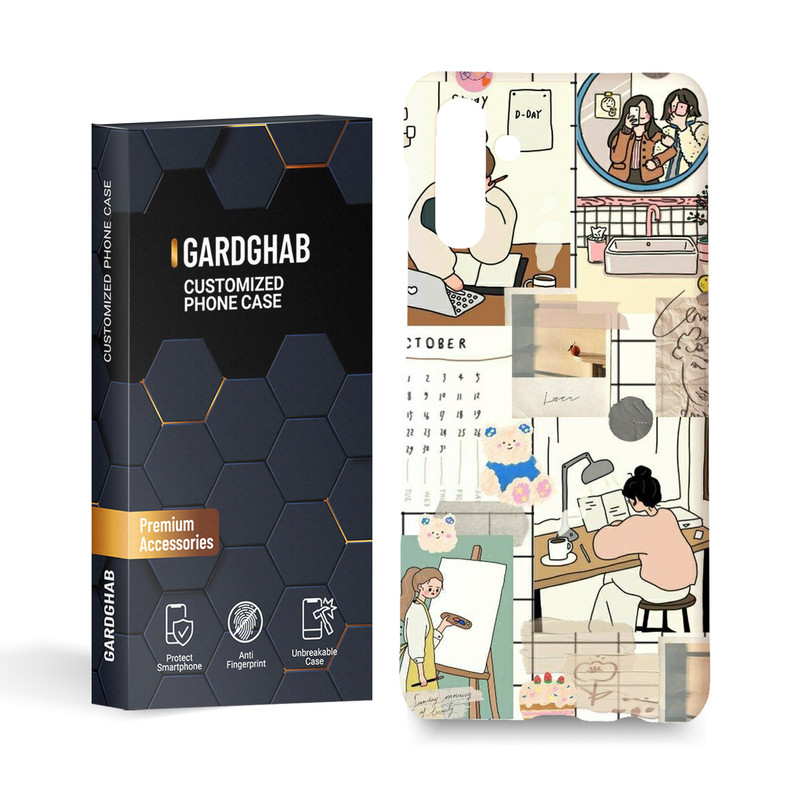 کاور گارد قاب مدل دخترانه مناسب برای گوشی موبایل سامسونگ  Galaxy A13 5G / A04s