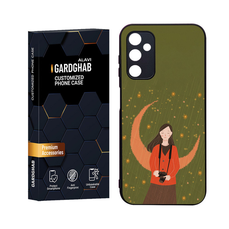 کاور گارد قاب علوی مدل Glass مناسب برای گوشی موبایل سامسونگ Galaxy A14