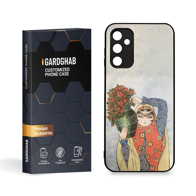 کاور گارد قاب مدل دخترانه مناسب برای گوشی موبایل سامسونگ Galaxy A14