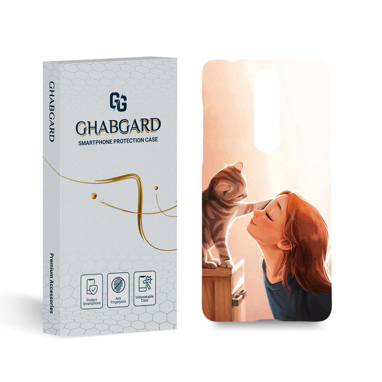 کاور گارد قاب مدل دخترانه مناسب برای گوشی موبایل نوکیا 3.1 plus