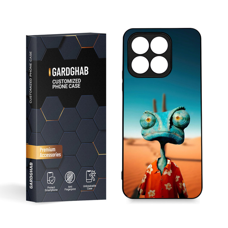کاور گارد قاب مدل دور ژله ای پسرانه مناسب برای گوشی موبایل آنر X8a 4G
