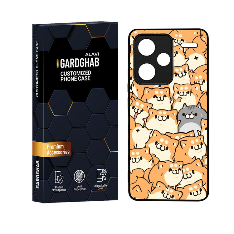 کاور گارد قاب علوی مدل دور ژله ای مناسب برای گوشی موبایل شیائومی Redmi Note 13 Pro Plus 5G