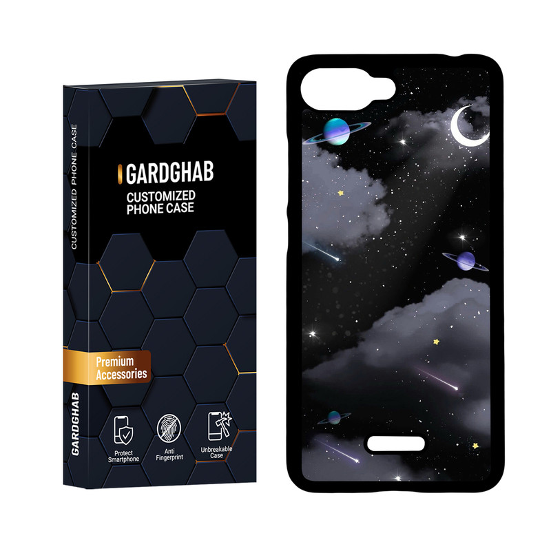 کاور گارد قاب مدل دور ژله ای هنری مناسب برای گوشی موبایل شیائومی Redmi 6A