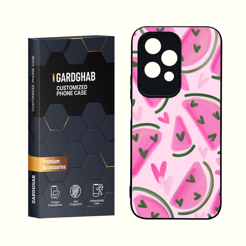 کاور گارد قاب مدل دور ژله ای  گلس فانتزی مناسب برای گوشی انر Honor 200Lite 5G
