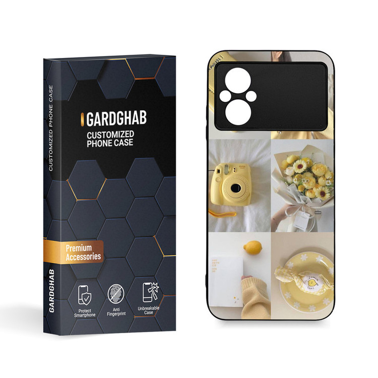 کاور گارد قاب مدل دخترانه مناسب برای گوشی موبایل شیائومی Poco M4 5G / M5 4G