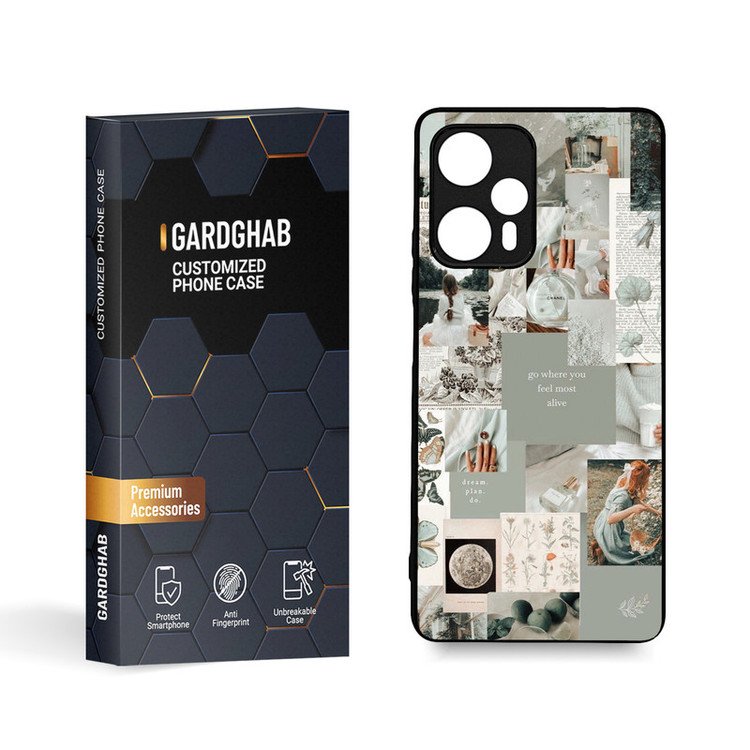 کاور گارد قاب مدل دخترانه مناسب برای گوشی موبایل شیائومی Redmi note 12 Turbo/Poco F5