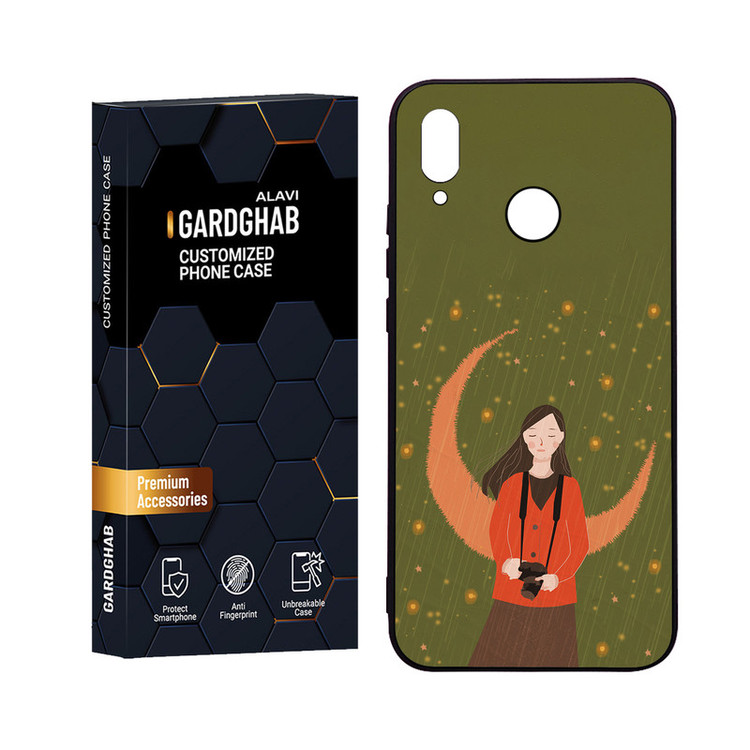 کاور گارد قاب علوی مدل Glass مناسب برای گوشی موبایل هوآوی P20 Lite