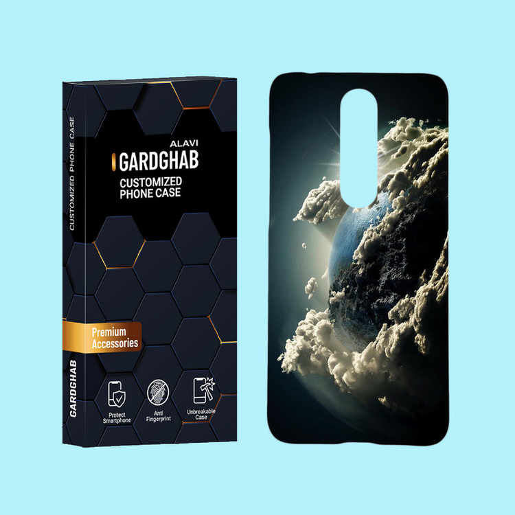 کاور گارد قاب علوی مدل کهکشان مناسب برای گوشی موبایل نوکیا 5.1 Plus