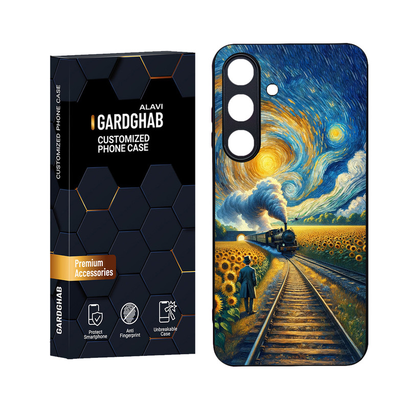 کاور گارد قاب علوی مدل Glass مناسب برای گوشی موبایل سامسونگ Galaxy S25