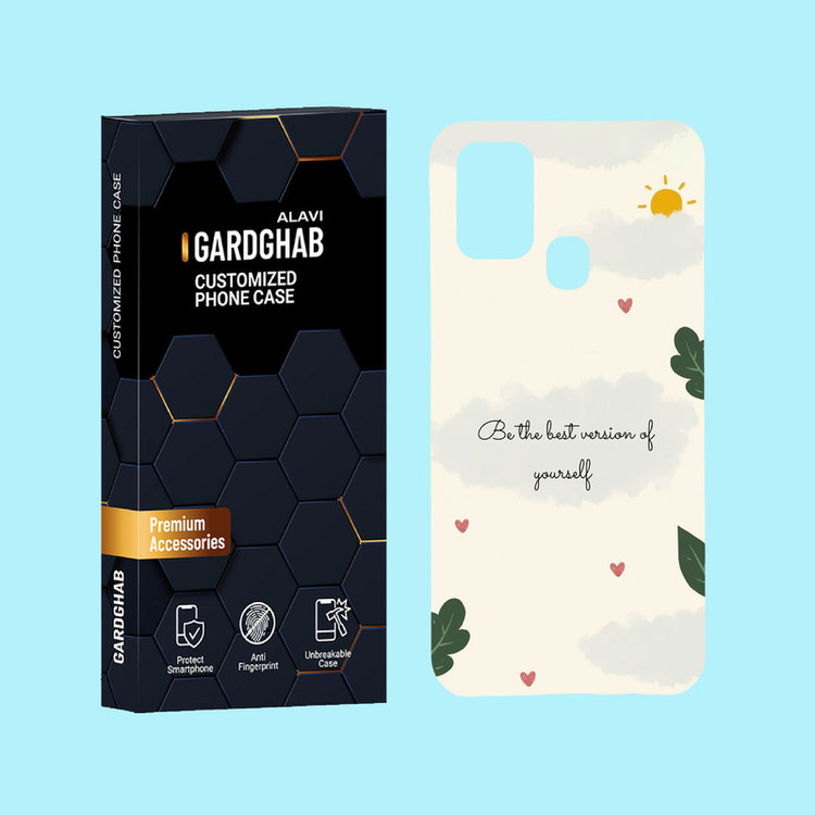 کاور گارد قاب علوی مدل عاشقانه مناسب برای گوشی موبایل سامسونگ Galaxy M31