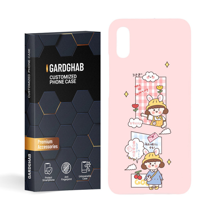 کاور گارد قاب مدل دخترانه مناسب برای گوشی موبایل شیائومی Redmi 9A