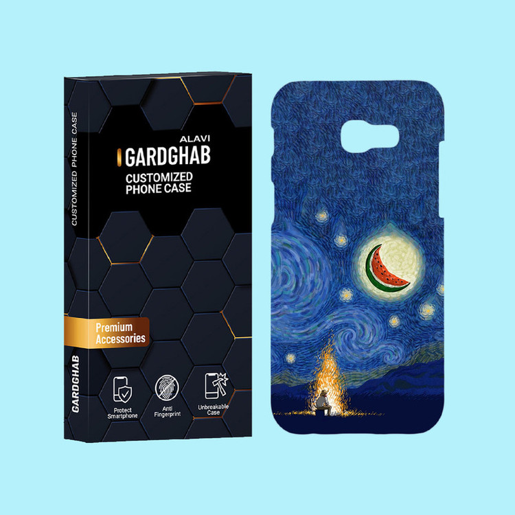 کاور گارد قاب علوی مدل هنری مناسب برای گوشی موبایل سامسونگ Galaxy A5 2017 / A520