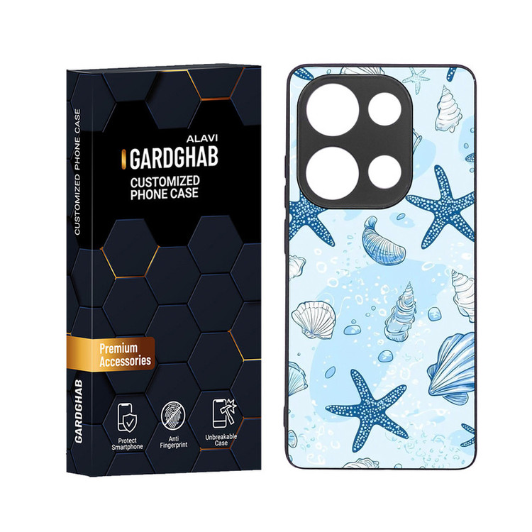 کاور گارد قاب علوی مدل دور ژله ای مناسب برای گوشی موبایل شیائومی Poco M6 Pro 4G
