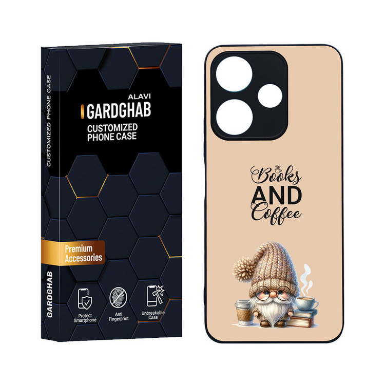 کاور گارد قاب علوی مدل دورژله ای فانتزی مناسب برای گوشی موبایل شیائومی Poco M6 4G